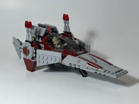 LEGO Star Wars V-Wing Starfighter Set 75039 99% Complete With Minifigs