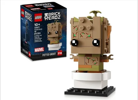 LEGO 40671 Potted Groot BrickHeadz Marvel Super Heroes New Retired Sealed