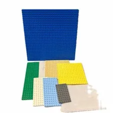 Lego Baseplate Lot - 1 32x32, 2 16x16, 2 8x16, 1 26x8, 1 10x6 - Building Extra
