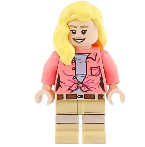 LEGO® Jurassic World ELLIE SATTLER Minifigure Dual Sided Head jw116