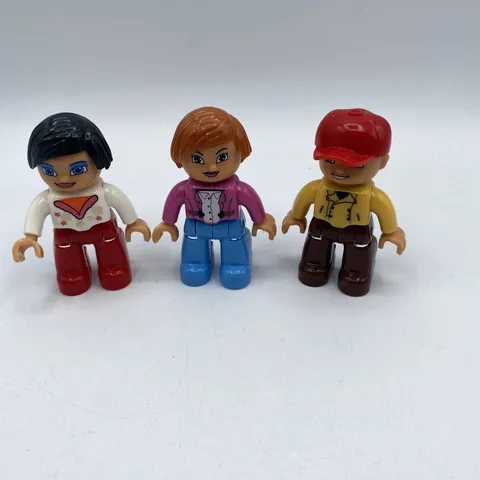Lego Duplo Ocupacional Figures Lot of 3