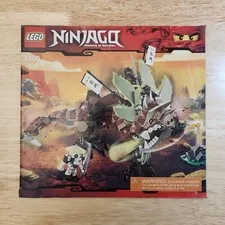 LEGO Ninjago Instruction Manual 2509 Earth Dragon Defense No Bricks