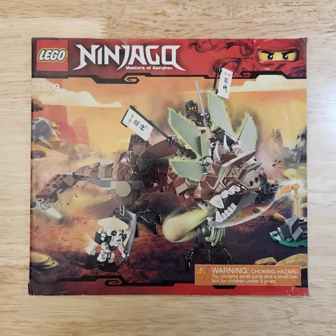 LEGO Ninjago Instruction Manual 2509 Earth Dragon Defense No Bricks