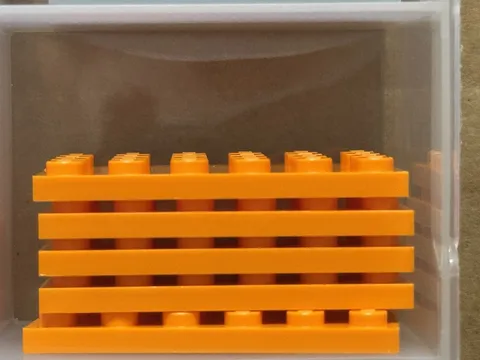 LEGO Parts - Orange Plate 4 x 6 - No 3032 - QTY 5