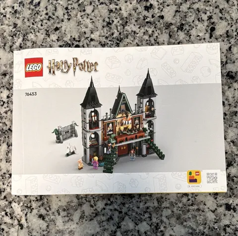 LEGO Harry Potter 76453  Malfoy Manor Illustrated Manual Booklet