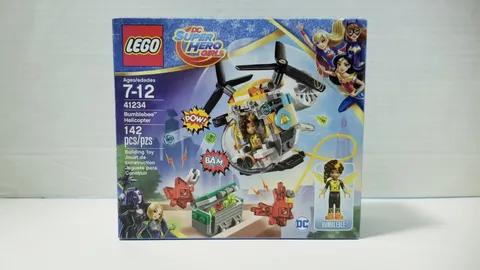 LEGO DC Super Hero Girls 41234 Bumblebee Helicopter. New & Factory Sealed
