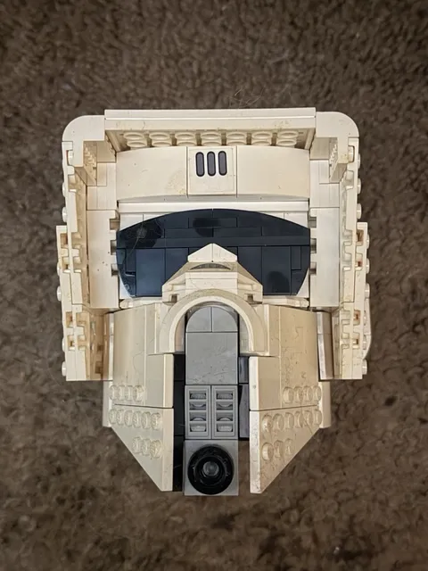 LEGO Scout Trooper Helmet - BUILT