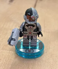 LEGO Dimensions Cyborg DC Comics sh0155 Super Heroes Minifigure - Black Gloves
