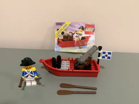 LEGO Pirates Imperial Soldiers: Harbor Sentry (6245) - 100% Complete w/Manual