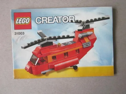 Lego Building Instructions Instruction Creator 31003 Helicopter Helicopter
