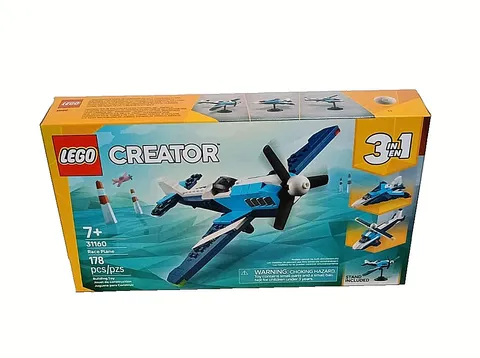 LEGO 31160 Creator 3 in 1 Race Plane Jet Helicopter New Factory Sealed in Box ++