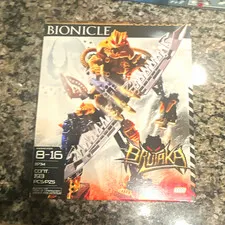 LEGO BIONICLE Brutaka 8734 Complete Set w/ Box, 193pcs, Ages 8-16