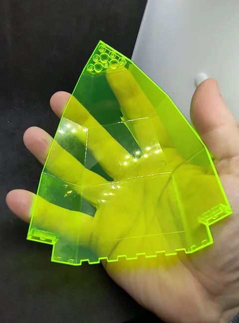 Lego 2409 Panel 10 x 10 x 12 Quarter Dome From 6980 Space M-tron VG! sEE vID!