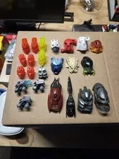 LEGO Bionicle Head & Mask Lot Of 23 Pieces- Assorted- All Great Condition