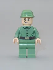 LEGO Indiana Jones Russian guard minifigure 7626 2628 7627 Temple Crystal Skull