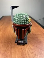 Lego Star Wars: Boba Fett Helmet 75277 Complete Set Built- No Box/Manual