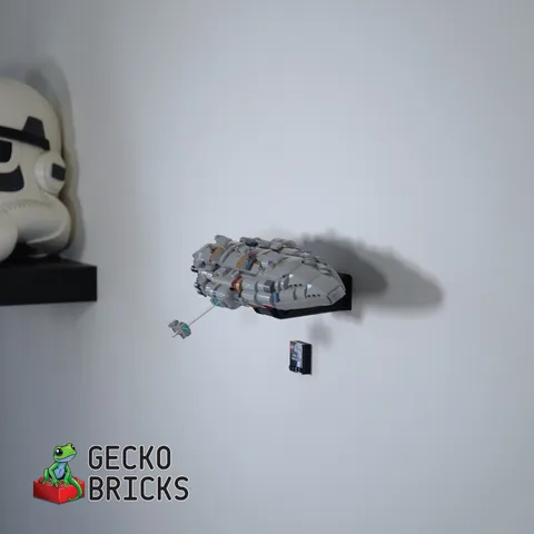 3D Printed Wall Mount for LEGO® Home One Starcruiser (Set 75405) - Gecko Bricks