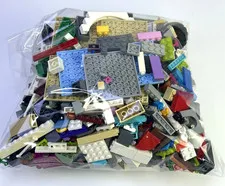 Lego 2 Pounds Bulk Lot Random Parts Pieces & Bricks  Actual Bag You Will Receive