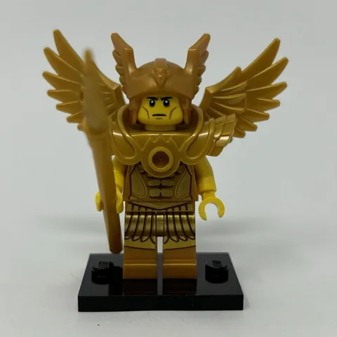 Lego Gold Flying Warrior Minifigure Collectible Series 15 CMF Complete