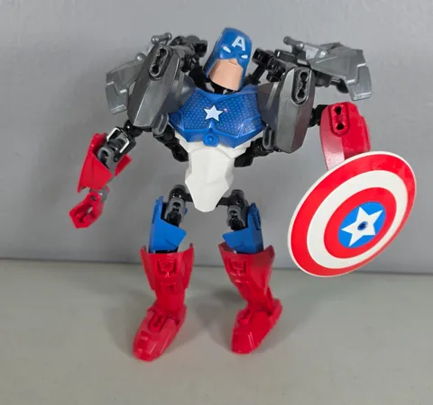 LEGO Marvel Super Heroes Captain America 4597 2012 Retired Buildable Figure