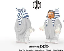 Ahsoka Tano lego minifigure custom by phoenix custom high quality RETIRED