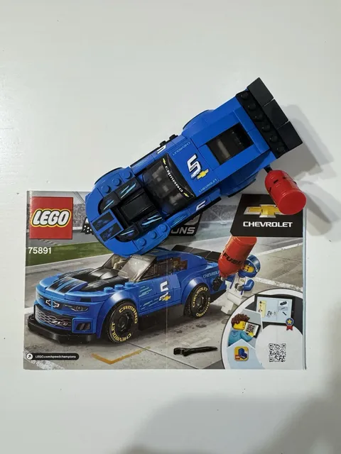 LEGO Speed Champions Chevrolet Camaro ZL1 Car Only 75891 w/ Manual Pre Build
