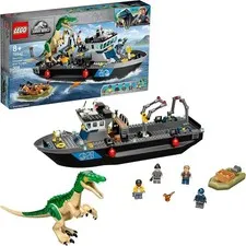 LEGO Jurassic World: Baryonyx Dinosaur Boat Escape (Set 76942) - Brand New, Dama