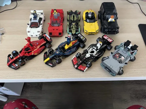 LEGO Speed Champions Bundle of 9 Cars with Minifigs Inc. Retired + Bonus Rover!!