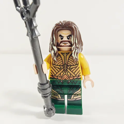 Lego Aquaman Minifigure DC Super Heroes Justice League 76085 sh0429