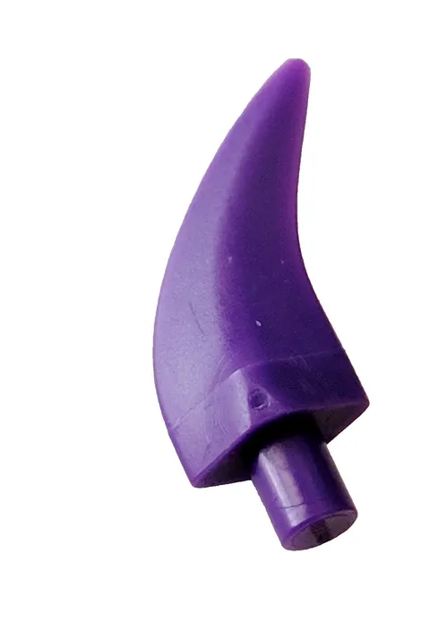 LEGO DARK PURPLE #87747 Barb / Claw / Horn / Tooth 𒁂 Medium ↭ qty 1