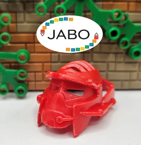 (S17 / 2 / 22) LEGO Heroy Factor 87808 Mask Mask (Furno) Red