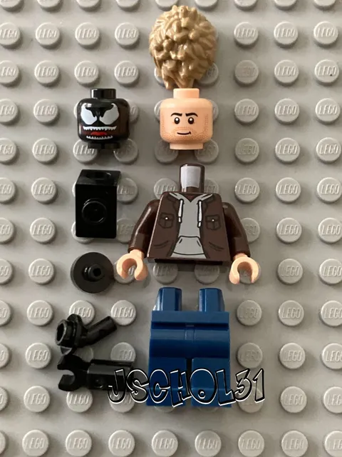 LEGO Marvel Eddie Brock Minifigure from set 76324 - New!