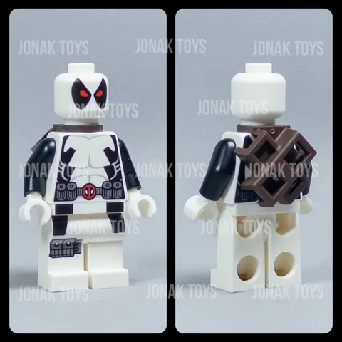 LEGO Deadpool X-Force 2012 Custom Minifigure *SCABBARD INCLUDED* SH0032 (6866)