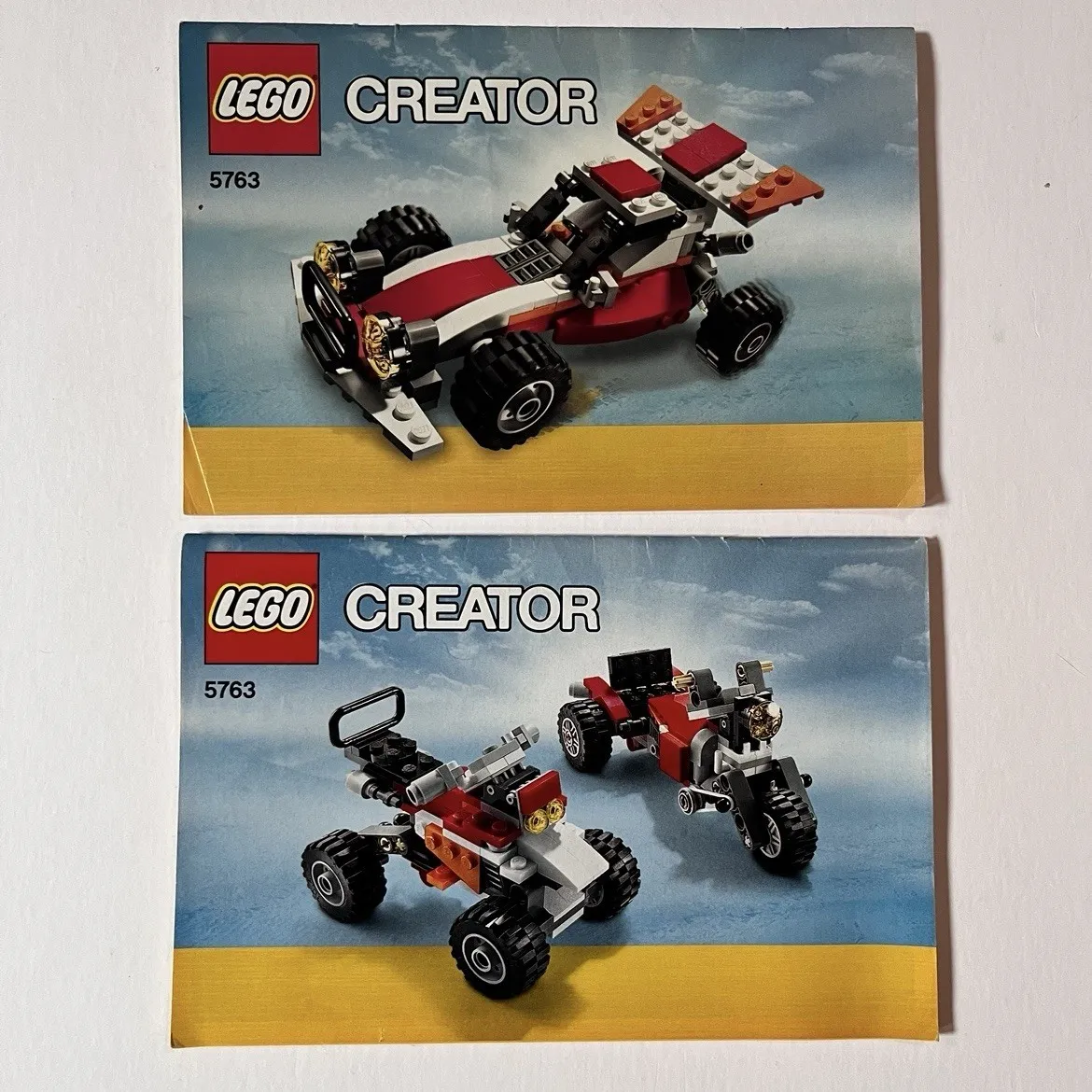 Lego Creator 5763 Instruction Manuals
