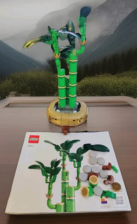 LEGO 10344 Lucky Bamboo LEGO Botanicals 🪴As Is 🌿 W Manual ✨