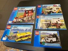 2009 LEGO City 3177 7635 7639 7641 (1-2) Corner manual only No Bricks Lot 007