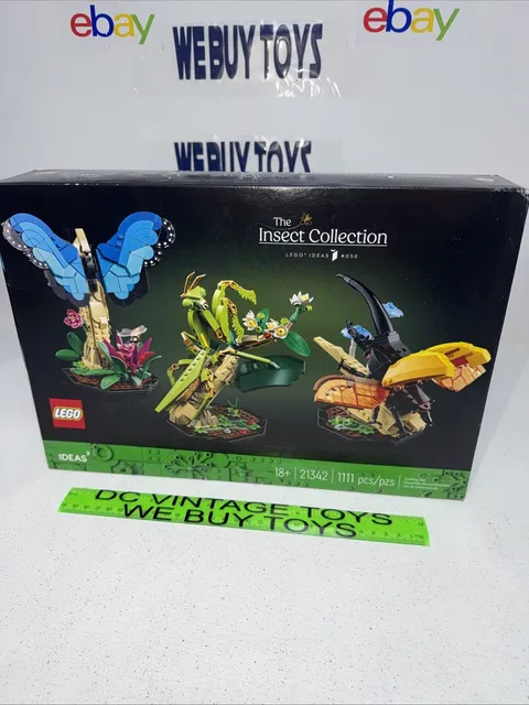 LEGO 21342 The Insect Collection – Ideas Display Set, New Sealed 🦋 🔥 NEW