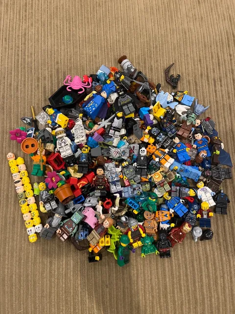 16.64 oz Lego Minifigure Lot of Parts and Accessories