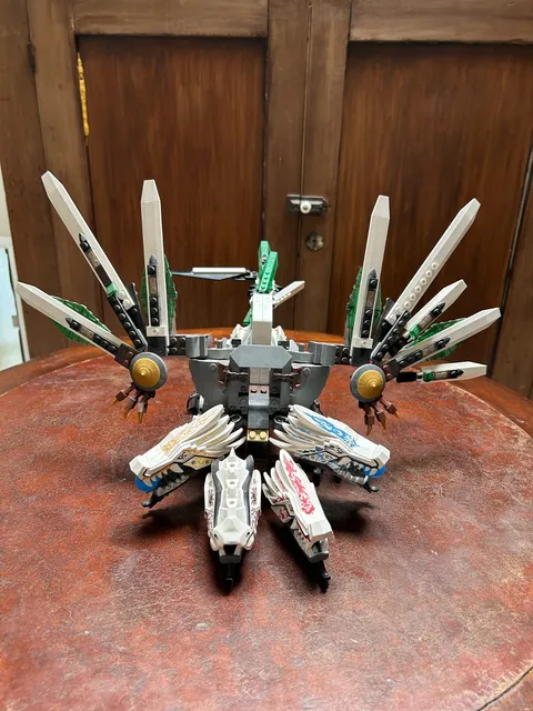 LEGO Ninjago 9450: Epic Dragon Battle – Incomplete Dragon Only