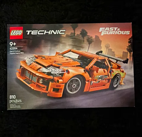 LEGO Technic Fast & Furious Toyota Supra MK4 Set 42204 (EMPTY BOX ONLY)