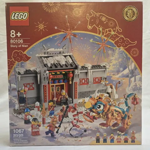 LEGO 80106 - Story of Nian - 2021 Chinese New Year Lunar - NEW Factory Sealed