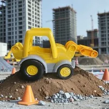 Duplo two piece backhoe- combined shipping (VEHI20)
