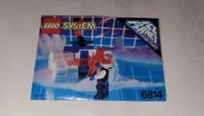 Lego System 6814 Ice Planet 2002 Ice Tunnelator Instruction Manual Only