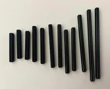 LEGO BLACK TECHNIC AXLE 4L 5L 6L 8L 10L (12 pieces) #3705 32073 3706 3707 3737