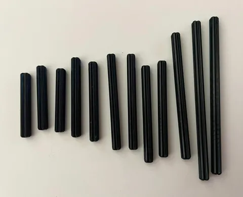 LEGO BLACK TECHNIC AXLE 4L 5L 6L 8L 10L (12 pieces) #3705 32073 3706 3707 3737