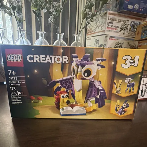 LEGO Creator Fantasy Forest Creatures 31125 3 in 1 Complete Set 175 Pieces