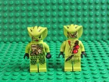 Lot of 2 Lego Ninjago minifigures Rise of the snakes Legacy Lasha MG55