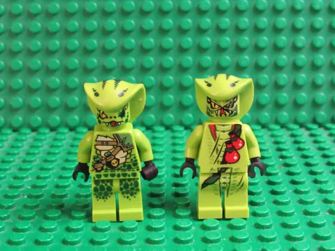 Lot of 2 Lego Ninjago minifigures Rise of the snakes Legacy Lasha MG55