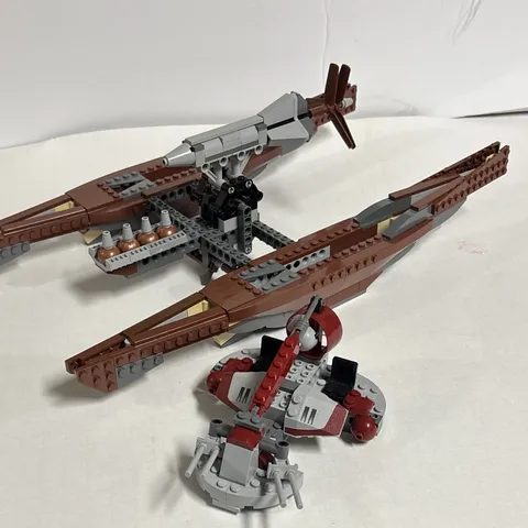 Rare Lego Star Wars - 7260 Wookie Catamaran! No minifigures and not finished