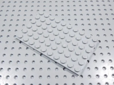 LEGO Light Bluish Gray 6x10 Plate BB